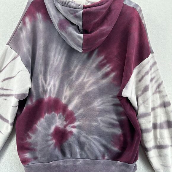 NSF Two Piece Lounge Set L Lissette Hoodie Sayde Jogger Wilde Magenta Dye Purple - Picture 5 of 16